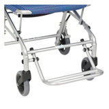 Super Light, Folding Transport Chair with Carry Bag and Flip-Back Arms