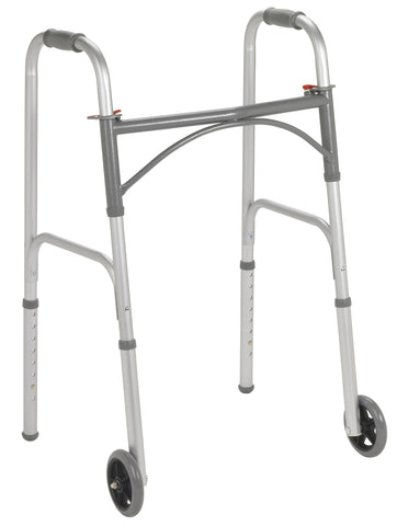 DRIVE STEEL FOLDING WALKER