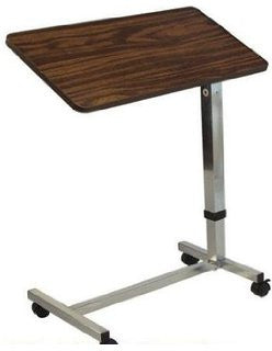 HOSPITAL BED, OVERBED TABLE